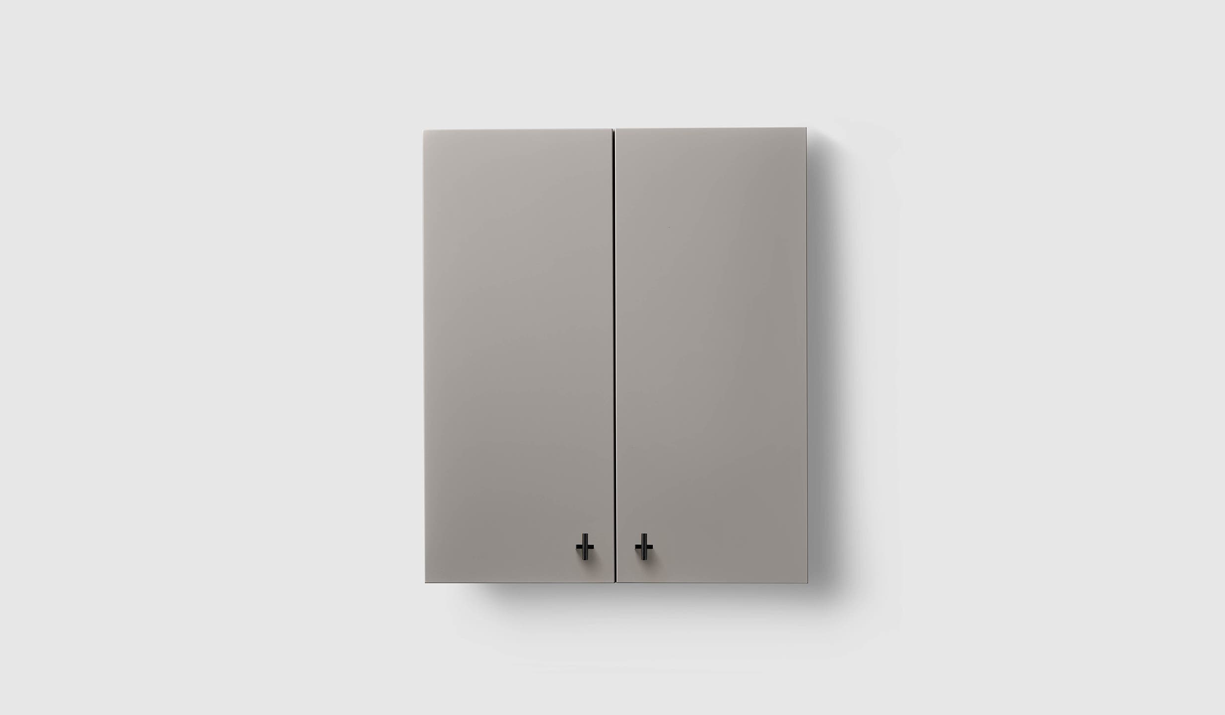 H3 C60 Warm Grey H3 Wall Cabinet
