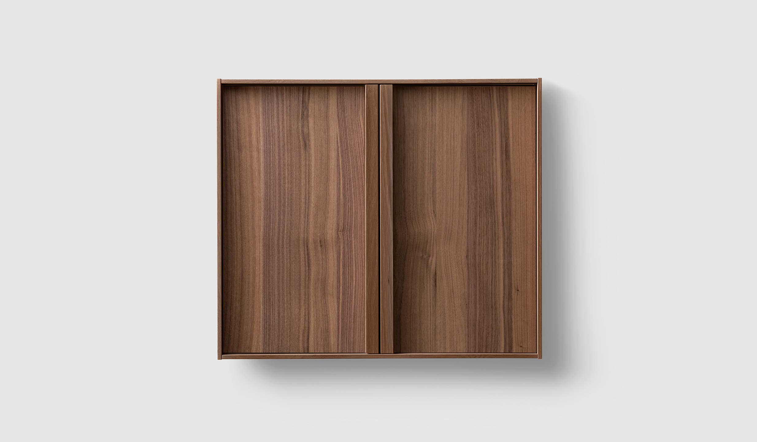 H2 C80 Walnut Wood H2 Laundry Cabinet