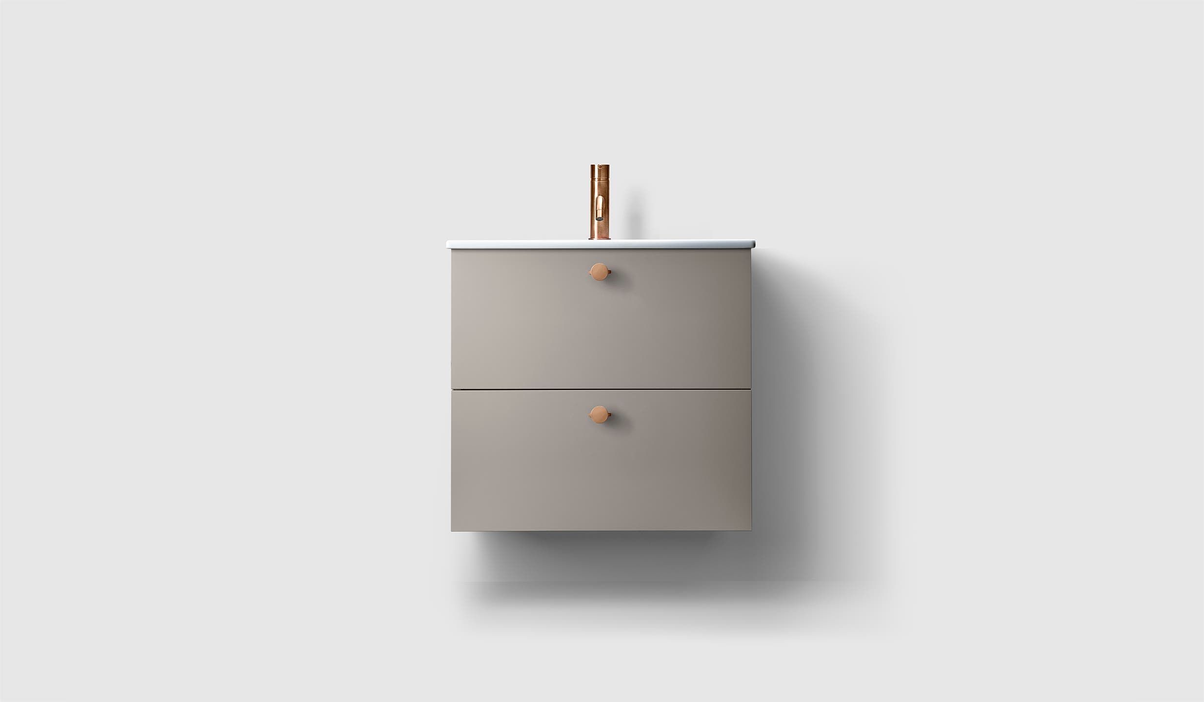 H3/60S - Warm Grey - Porcelain - A2.06 Copper PVD