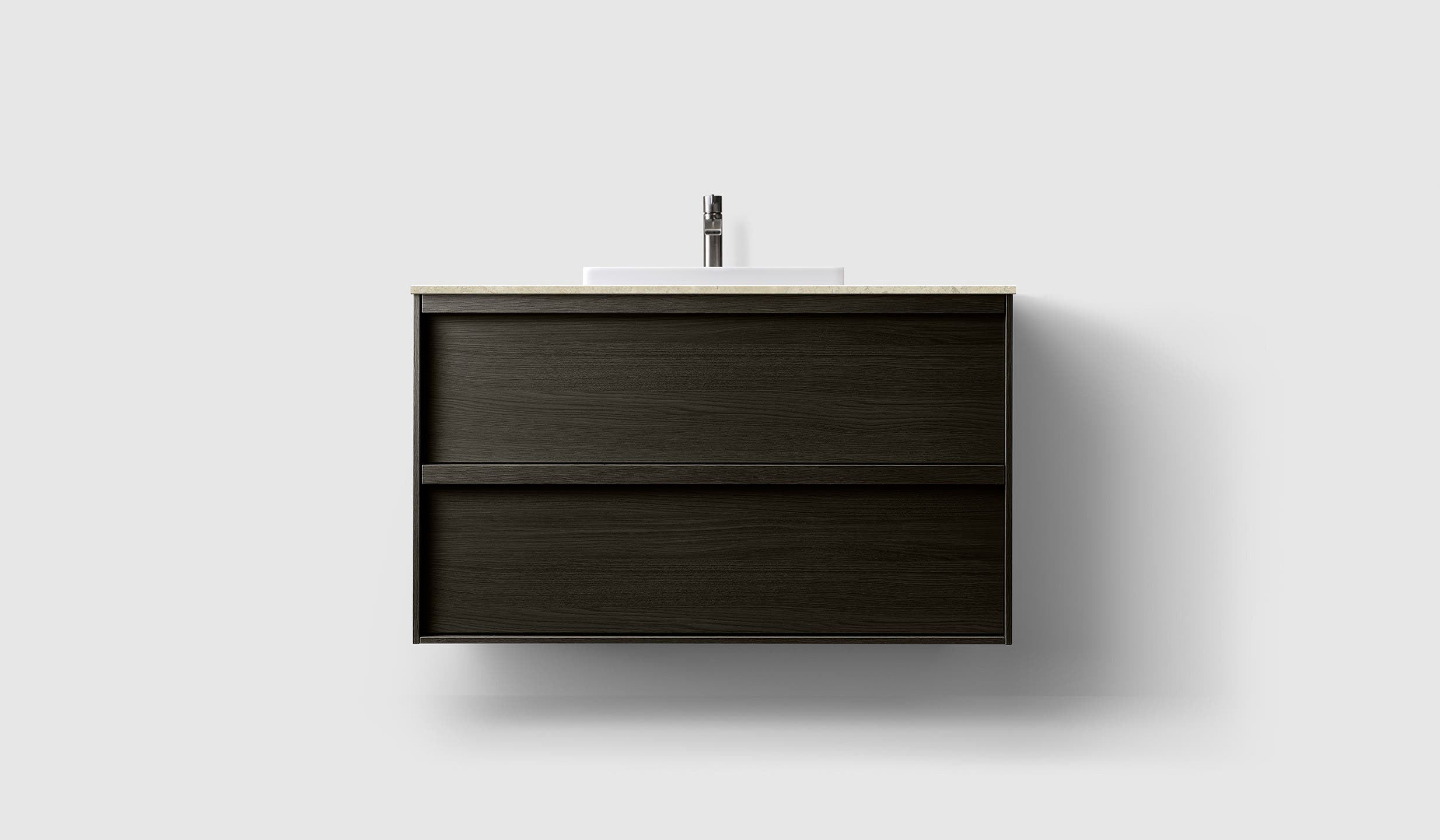 H2/100 - Dark Wood - KL/White S