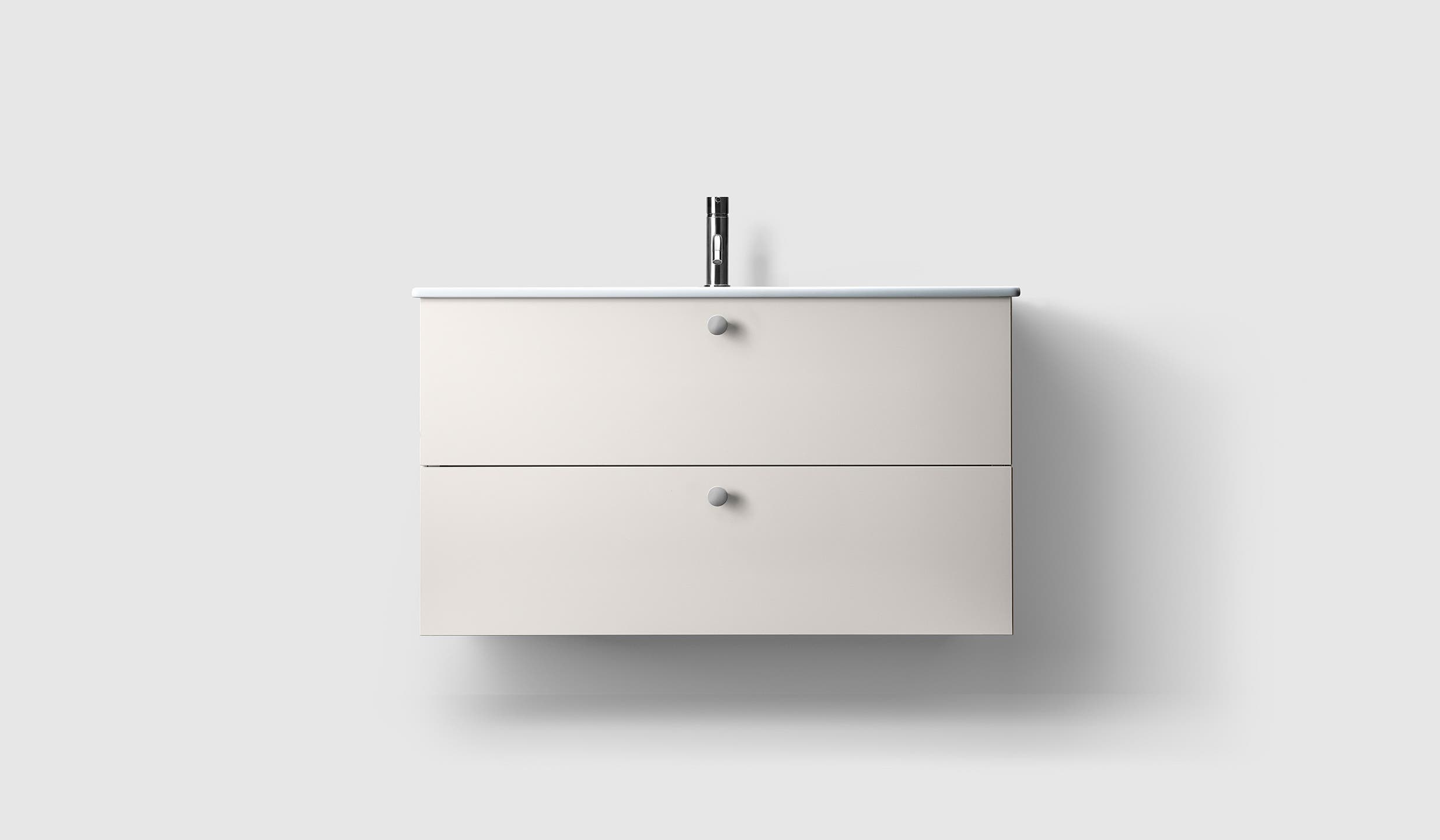 H3/100 - White - Porcelain - A2.01 Chrome