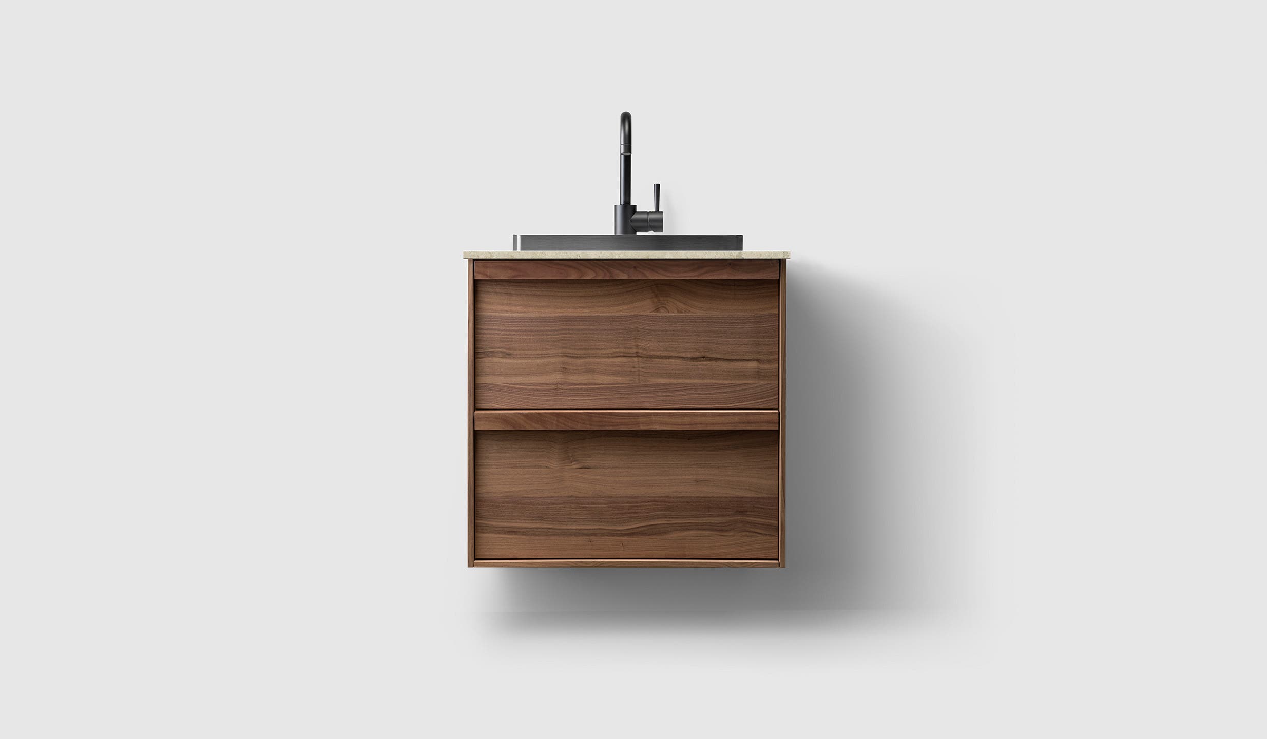 H2/60 - Walnut Wood - NI/Black Chrome