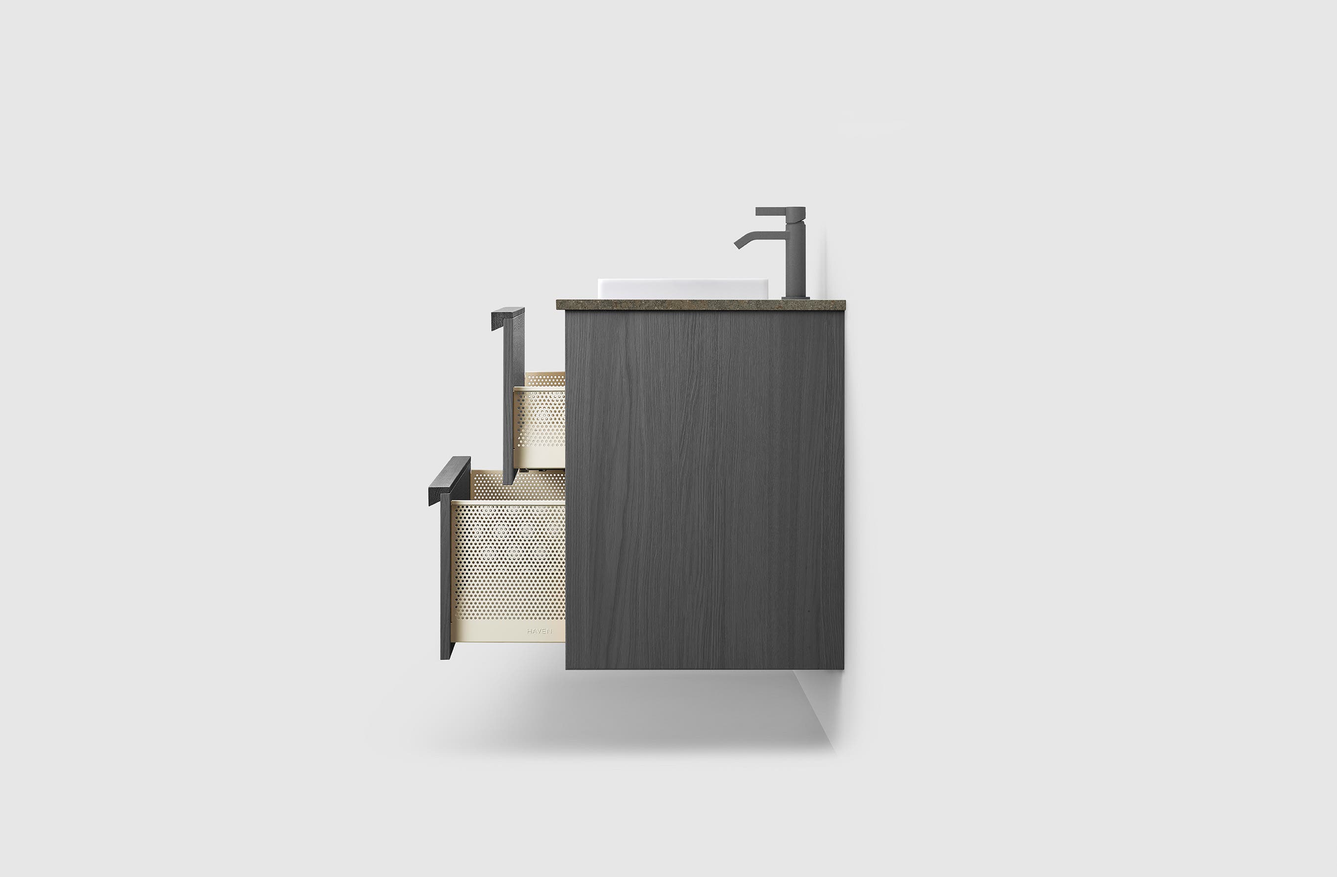 Toniton H2/100 - Deep Grey - Porcelain
