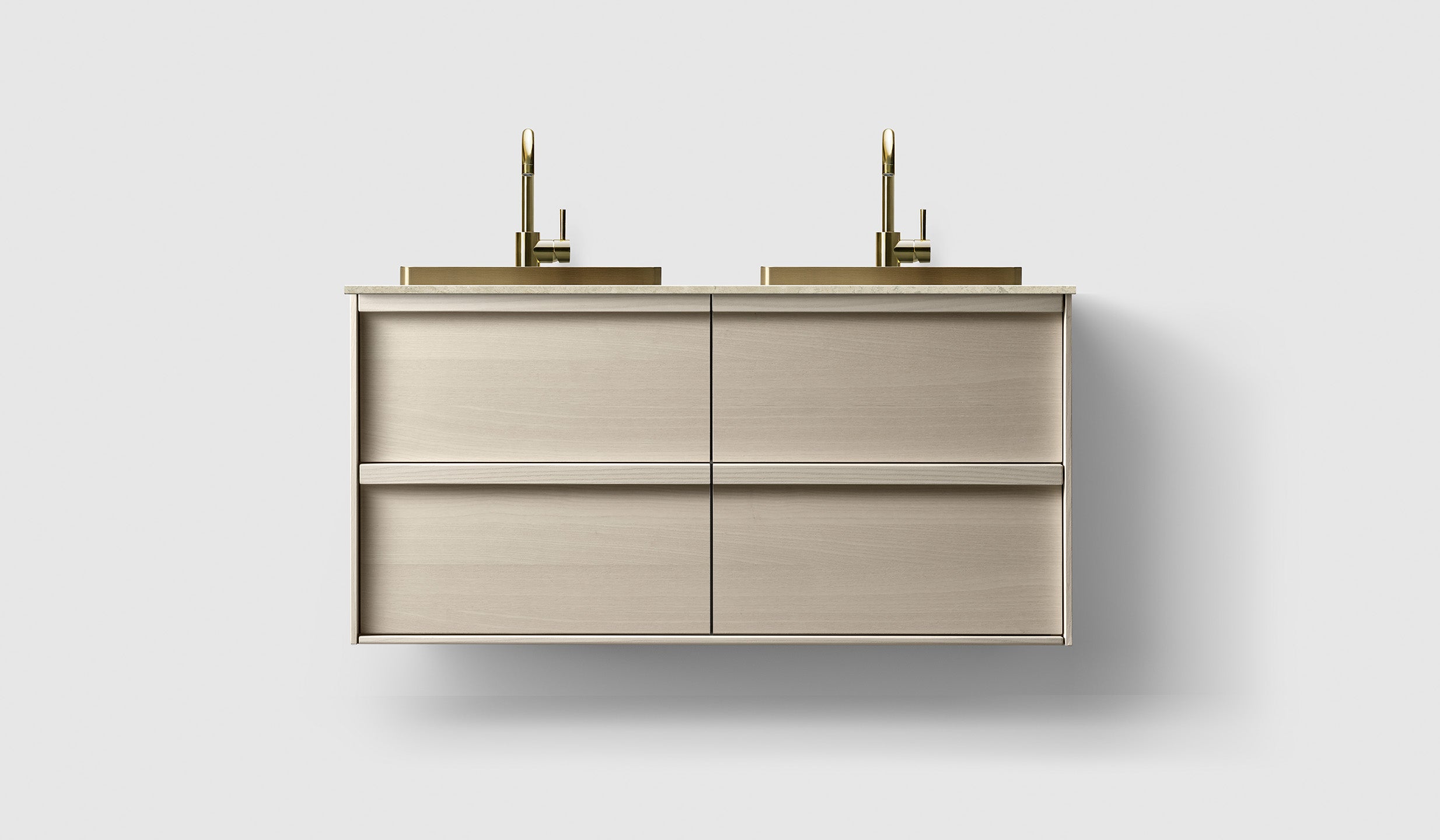 H2/120 - Light Ash Wood - SSGH/Brass