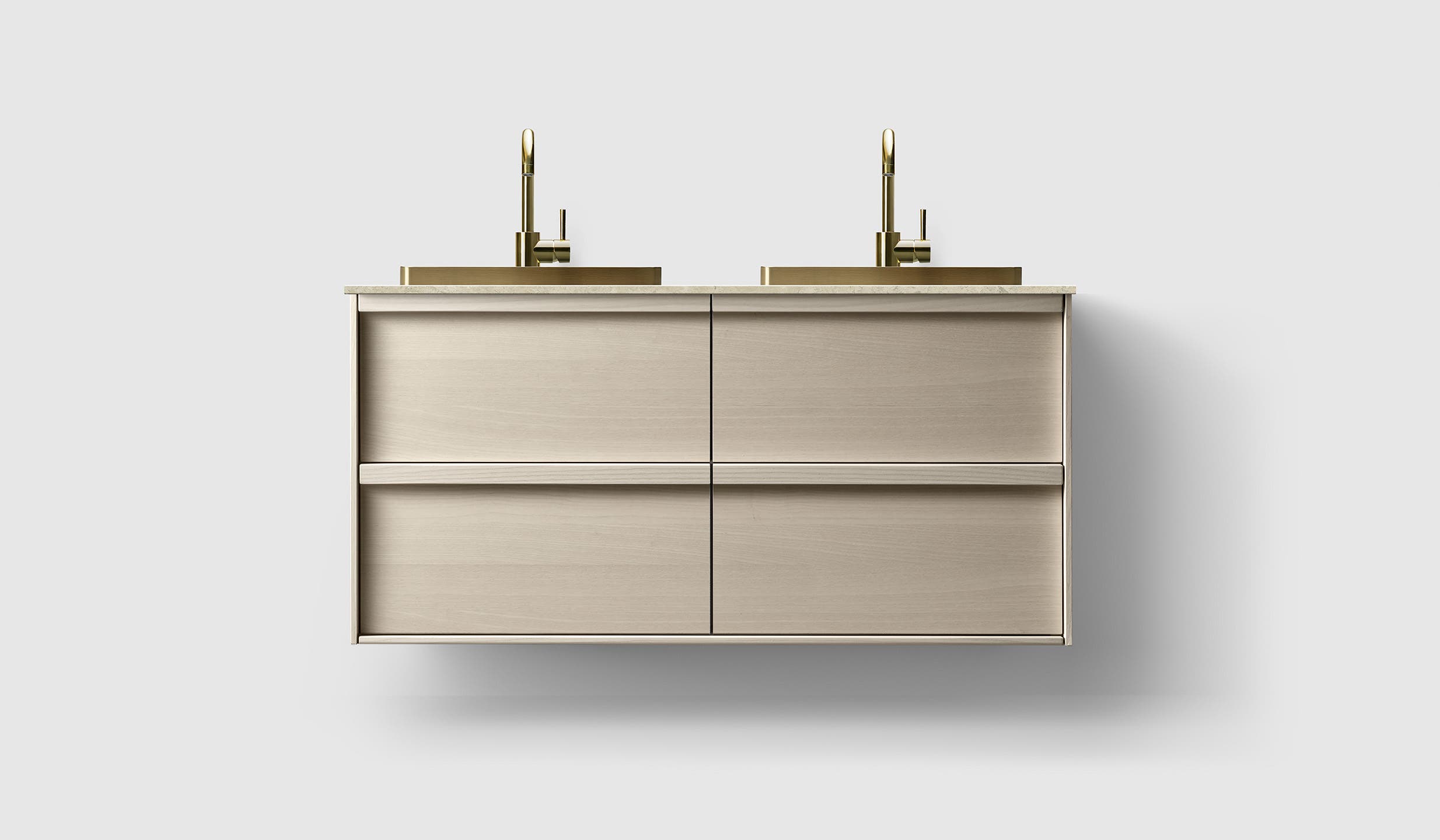 H2/120 - Light Ash Wood - SSGH/Brass