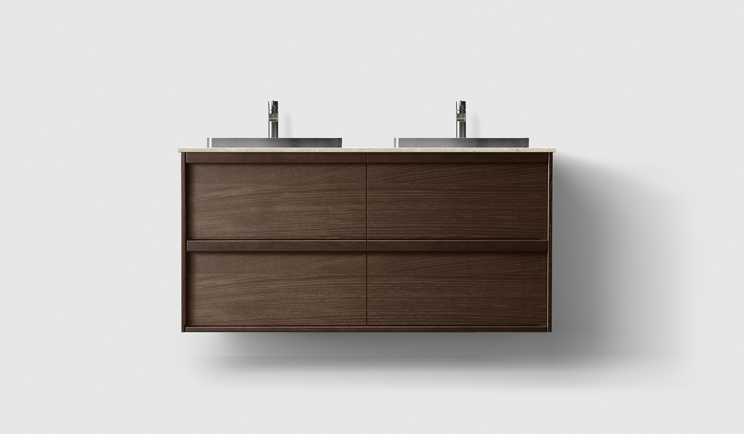 H2/120 - Smoked Oak Wood - SSLGH/Stainless