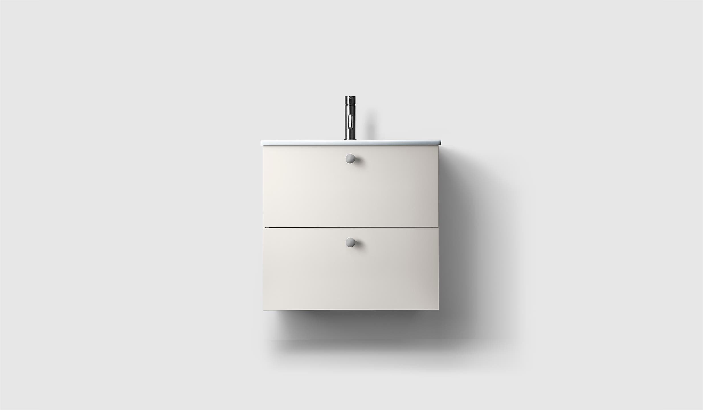 H3/60S - White - Porcelain - A2.01 Chrome