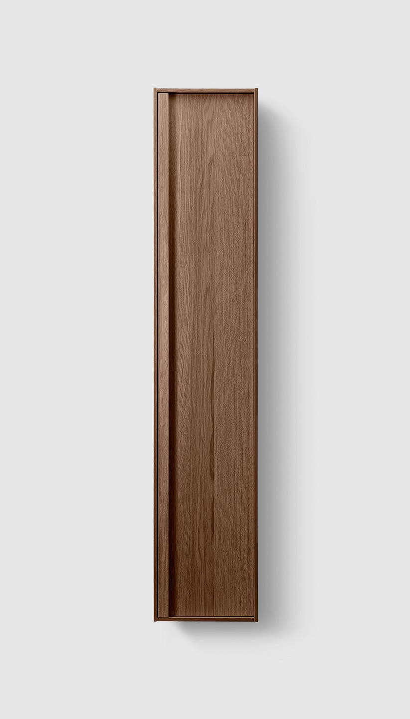 H2 TC32 Walnut Wood H2 Tall Cabinet