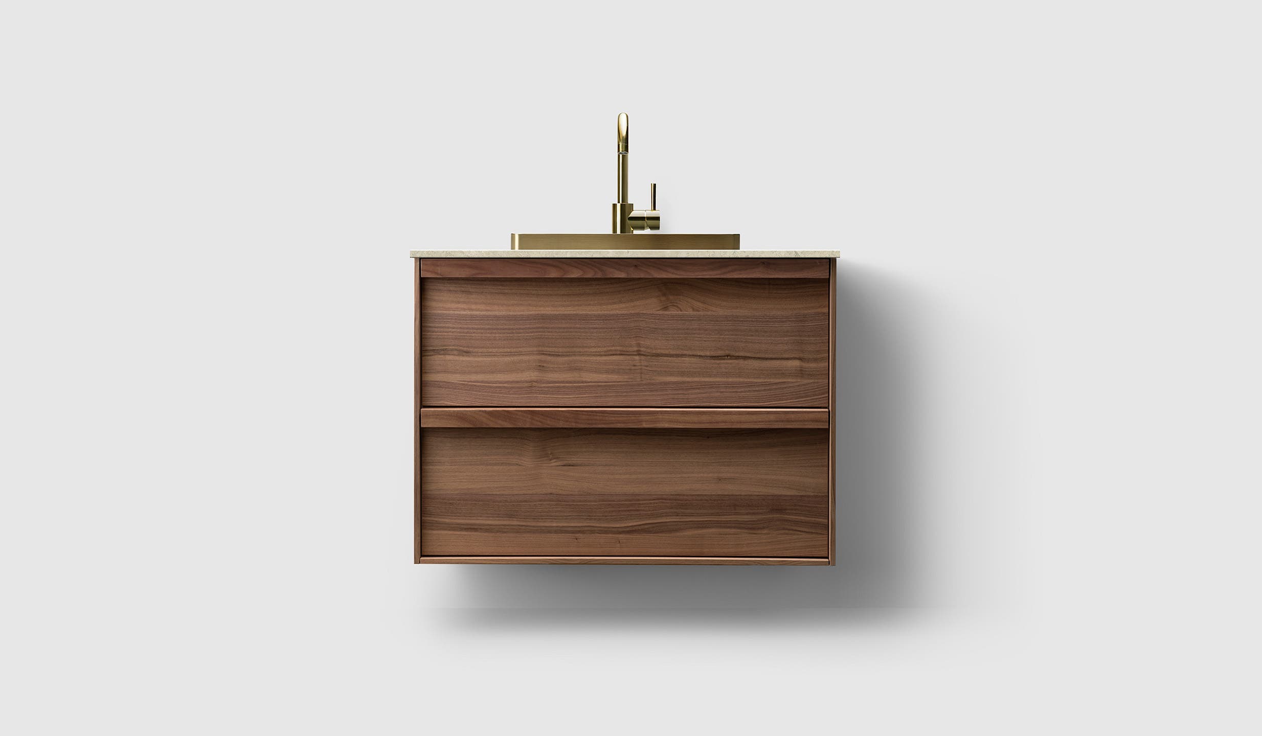 H2/80 - Walnut Wood - NI/Brass