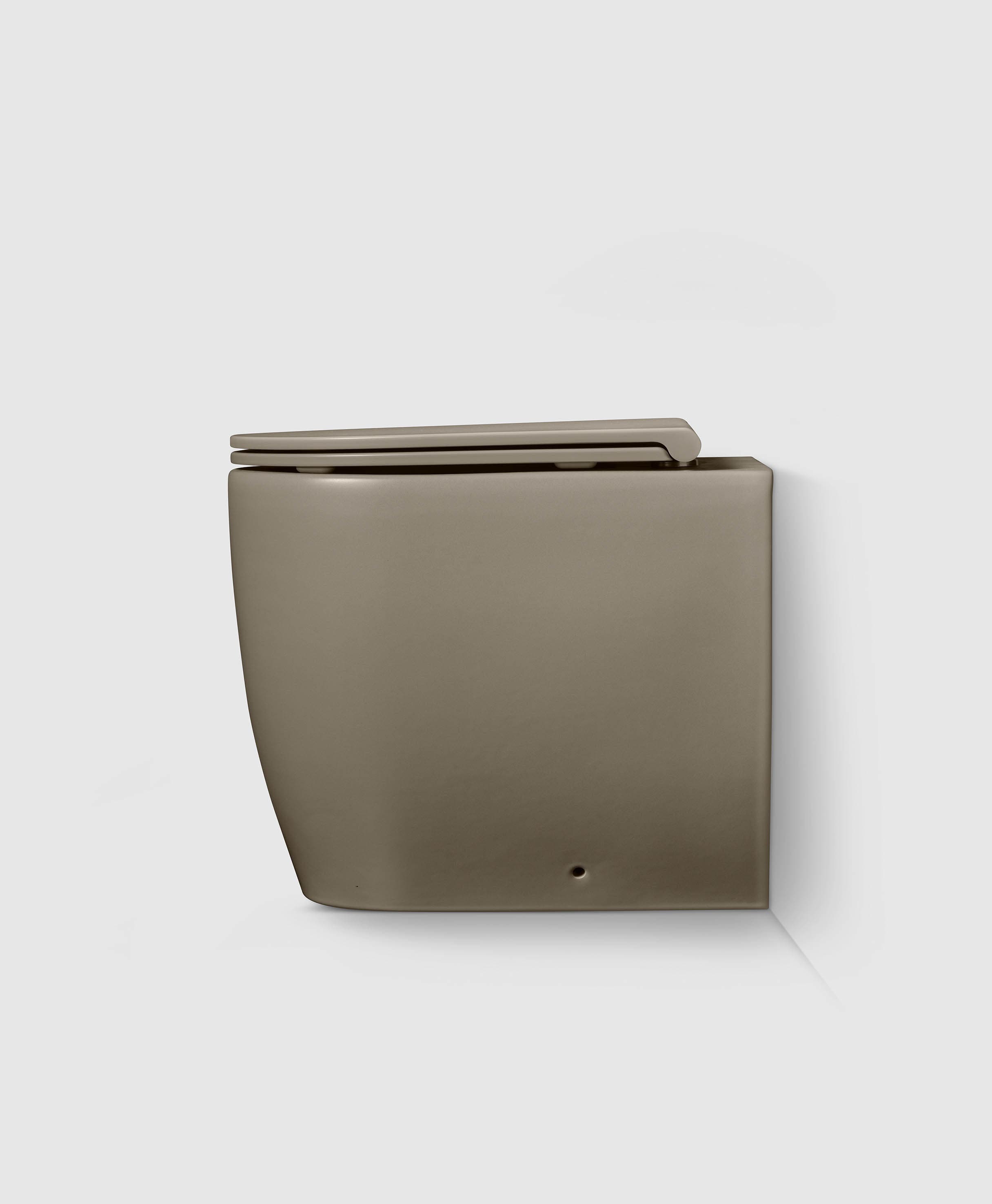 WC/3 floor standing 55 matt grey with seat