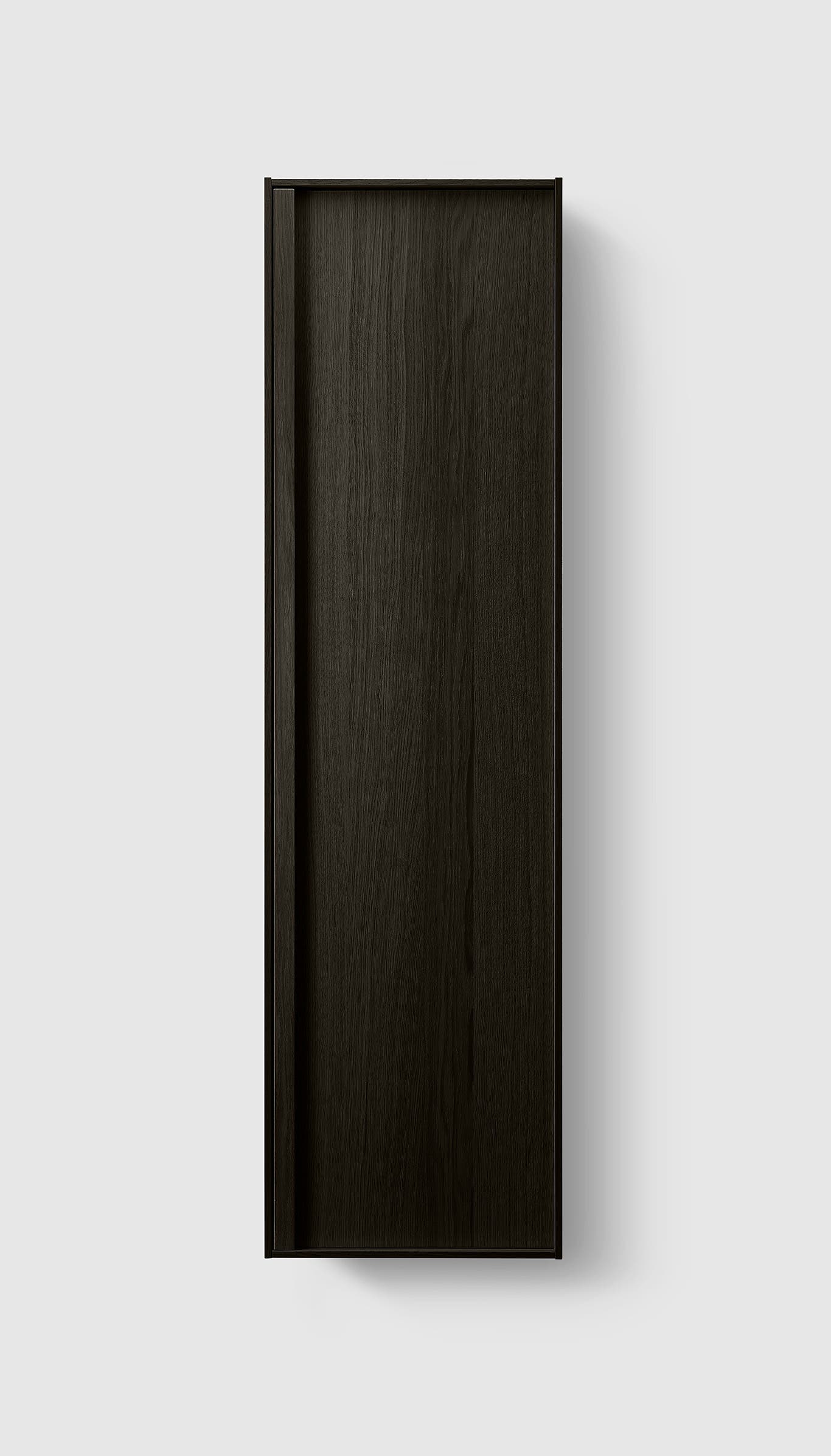 H2 TC45 Dark Wood H2 Tall Cabinet